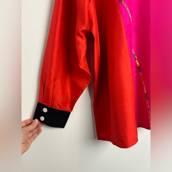 Koos of Course! Silk Button Down Shirt - Picture 5 of 7